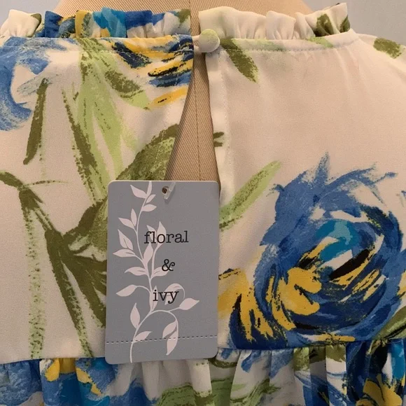 Floral & Ivy Top - Picture 3 of 7